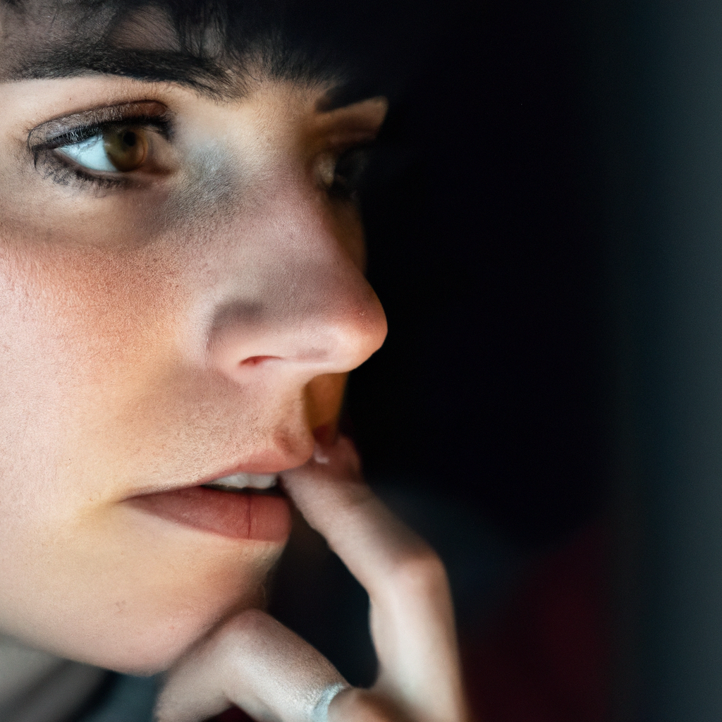Retrato editorial con luz de ventana y tonos de piel naturales